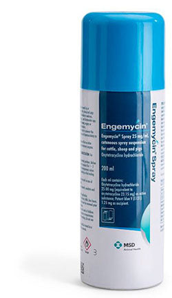 Engemycin Spray, 25 mg/mL 200 ml