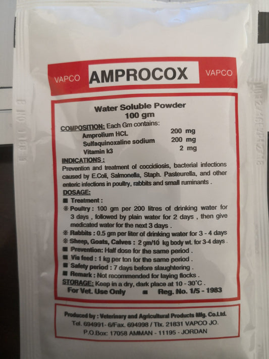 Amprocox Antibiotics/Treatments – torsineen