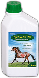 METRODEL 4% 1 liter (Metronidazole )