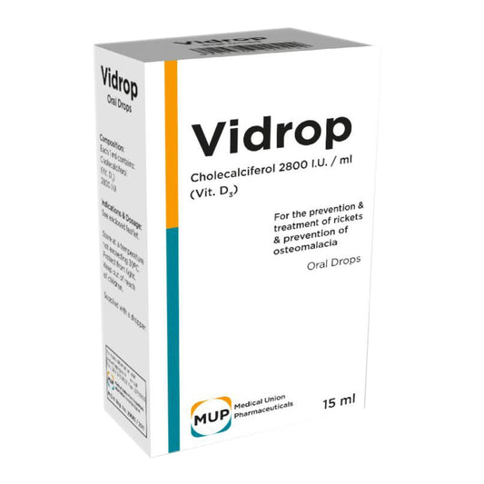 VIDROP (VITAMIN – D3) ORAL DROPS 5 PCS X 15 ML