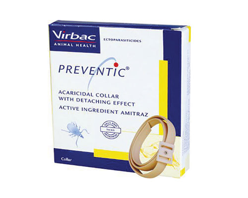 Collier anti-tiques Virbac Preventic pour chiens