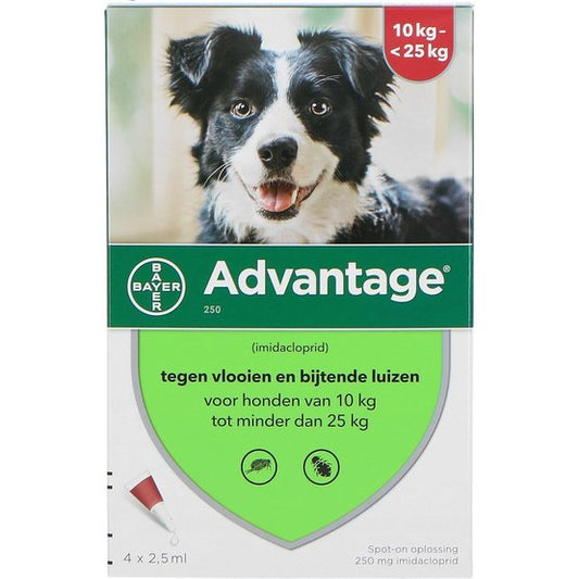 Advantage Flea Tick Dogs 10-25 kg 4 P