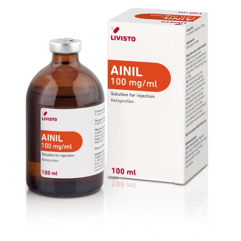 Ainil 100 mg/ml Ketoprofen