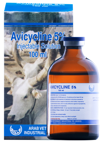 AVICYCLINE 5% Inj 100 ml