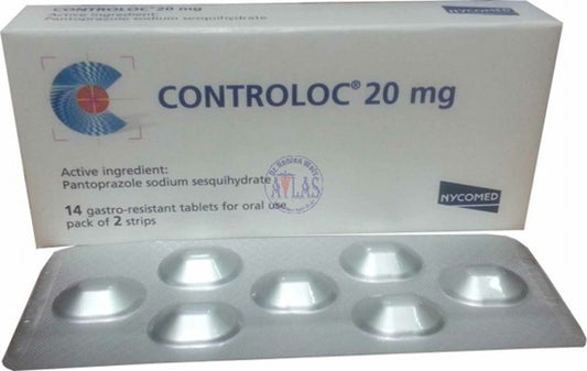 CONTROLOC 20 MG 70 TAB