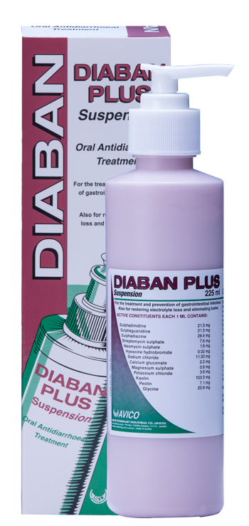 DIABAN PLUS 225 ML ANTIDIARRHEAL