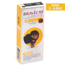 Bravecto for Toy Dogs (2.4 – 5kg) – Single Dose