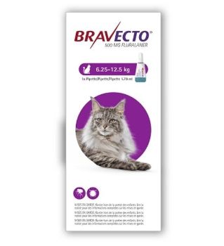 BRAVECTO SPOT ON FOR LARGE CATS (6.25 - 12.5 KG)