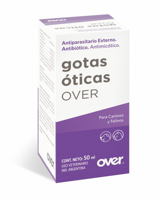 Gotas Óticas OVER 50 ml