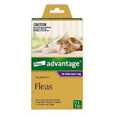 Advantage Flea Treatment <4kg Cat - 4pk