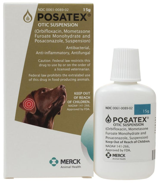 Posatex 8.8 ml Otic suspension