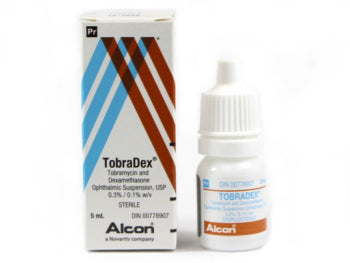 Tobradex (Tobramycin/Dexamethasone) Eye drop 5 ml X 5 pcs