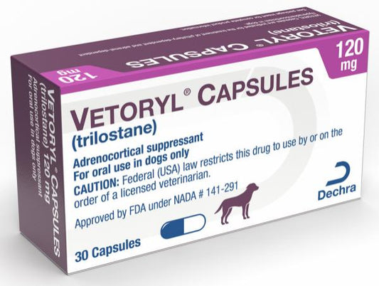 Vetoryl® (trilostane) 30 Capsules 120 mg