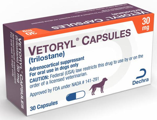 Vetoryl® (trilostane) 30 Capsules 30 mg